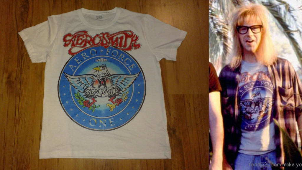 Aerosmith Aero Force One Tee-Shirt by gurihere