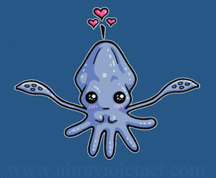 Squid love by ultravioletbat