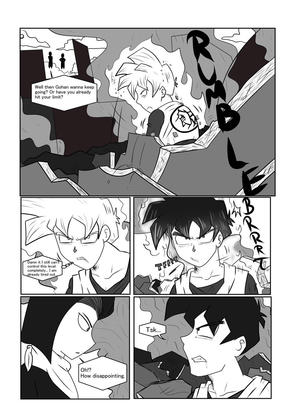 Dragon Ball Z Fight For The Future Page 14 By Cronocain On Deviantart