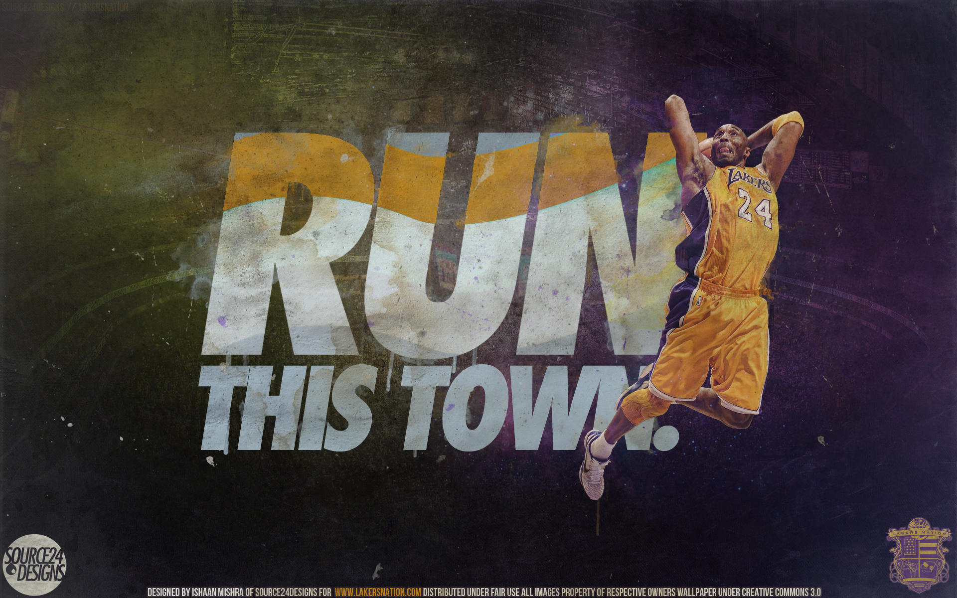 Kobe Bryant Run This Town Wallpaper by IshaanMishra