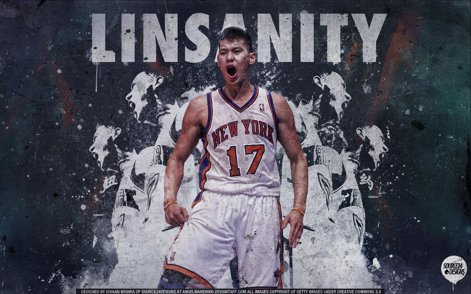 Jeremy Lin LINSANITY Wallpaper by IshaanMishra