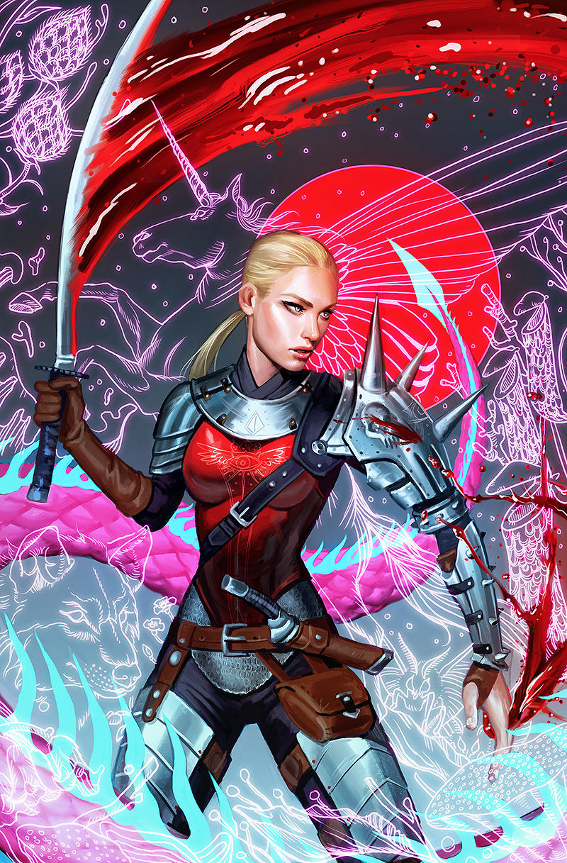 Knightlife by CrystalGrazianoArt