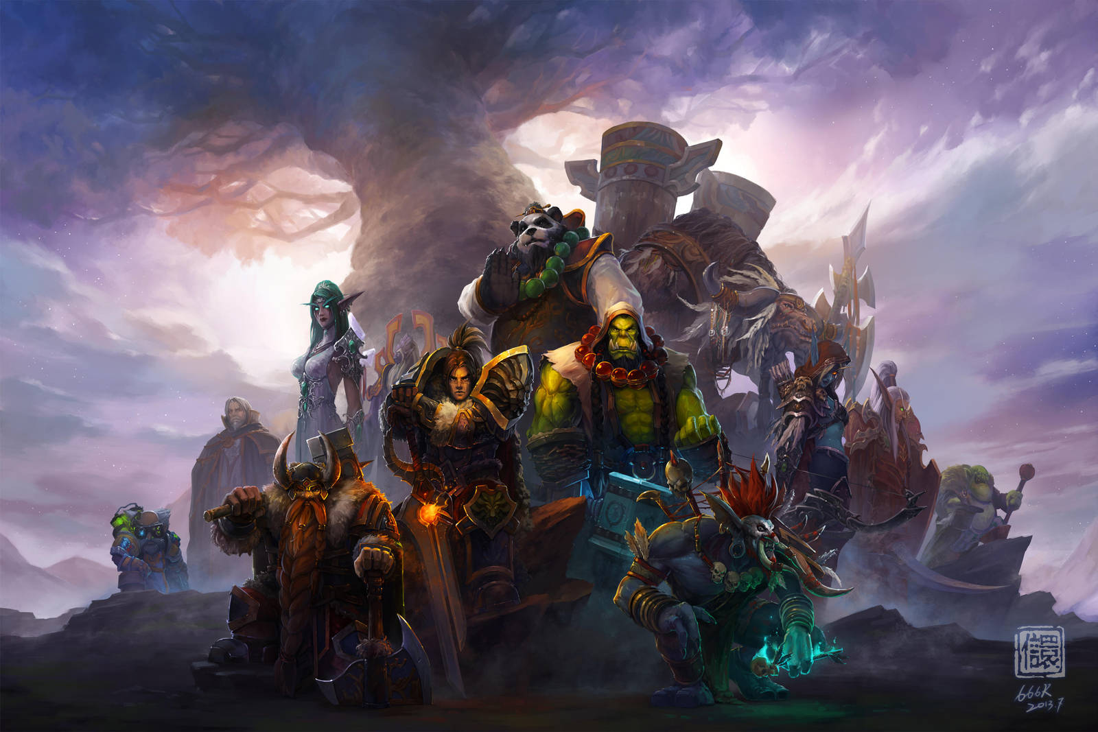 Wardens of Nordrassil by 6kart