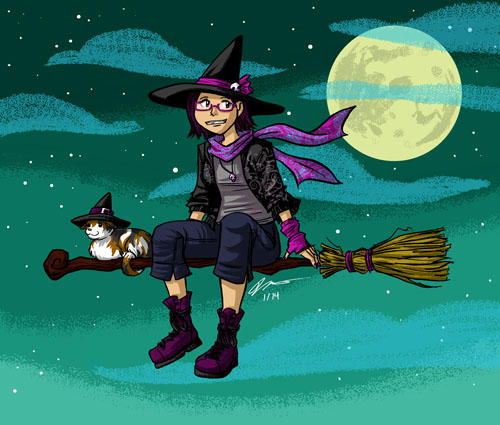 Witch by VanessaSatone