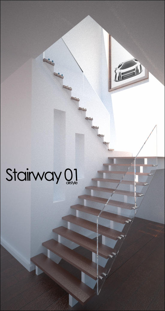 Stairway 01 by airstyle