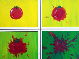 Exploding Tomato by kokoriyu