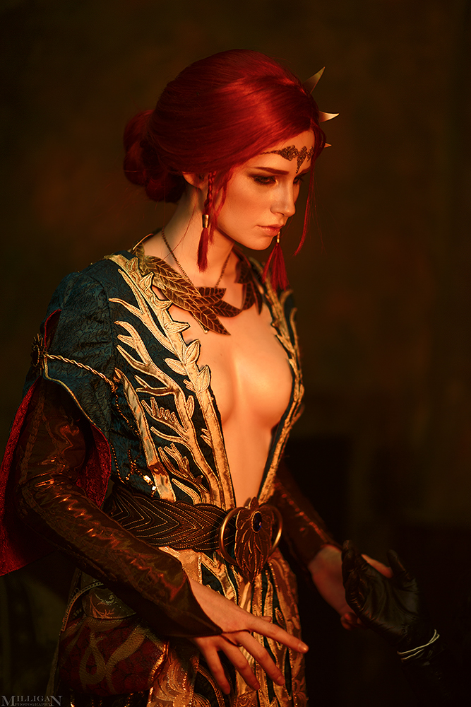 Sexy triss cosplay merigold Witcher Triss