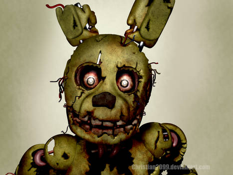 Five Nights at Freddy's 3 - Springtrap by Christian2099