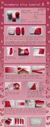 Strawberry Slice Tutorial -2- by QueEnOfNights