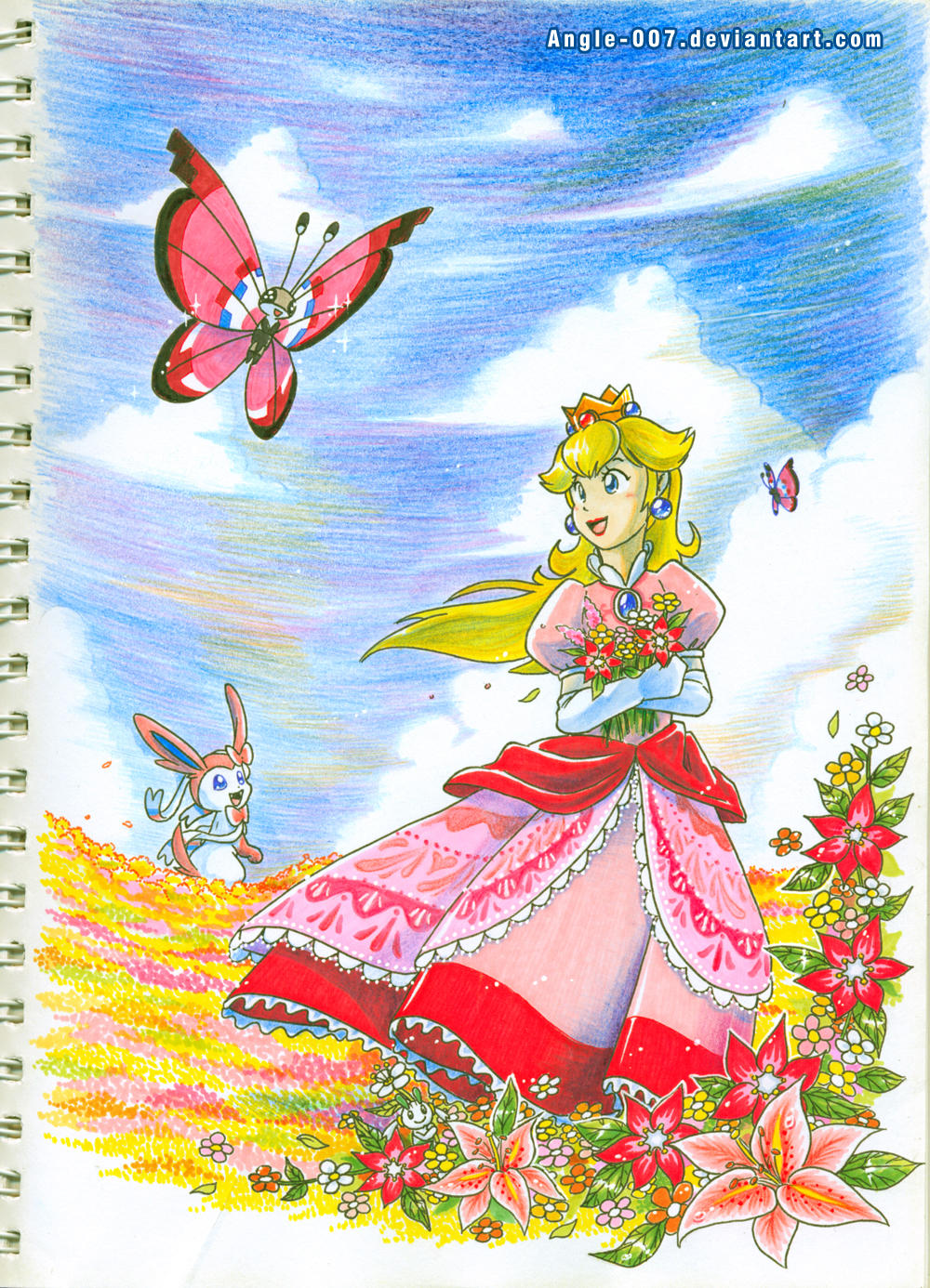 Vivillon Meadow Pattern by Angle007 on DeviantArt