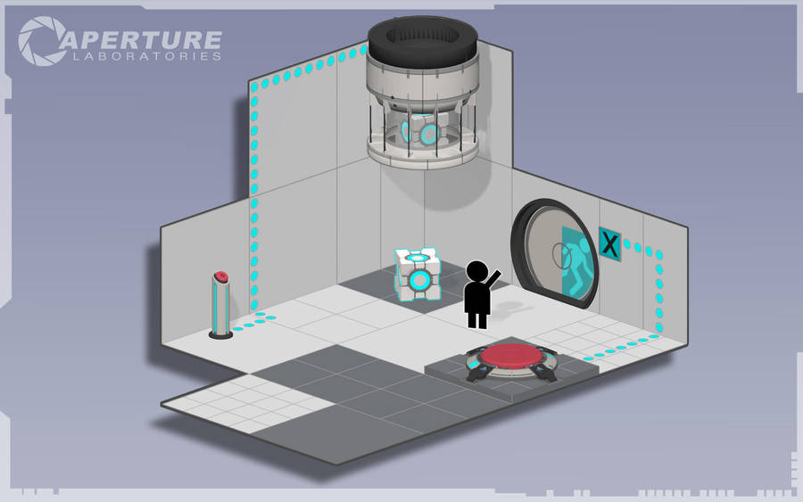 Portal 2 Test Chamber by Audrey-2