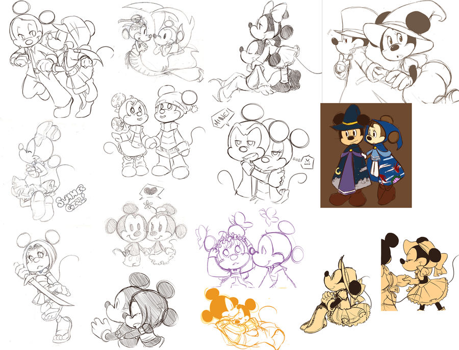 Mousey Sketchapalooza by cici-chi
