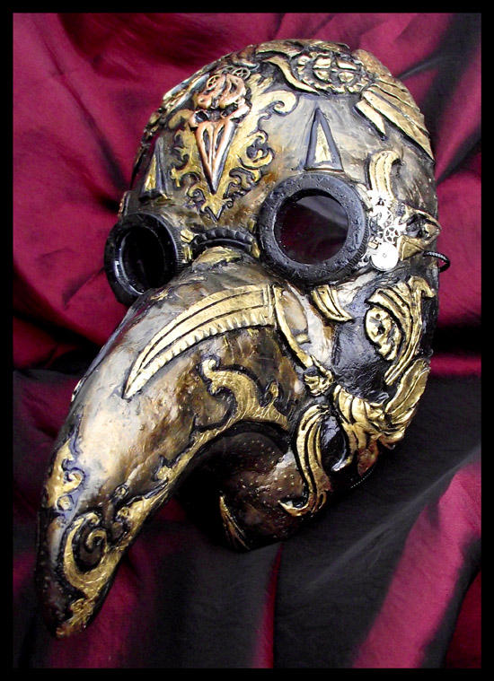 Steampunk Plague Doctor Mask by Namingway