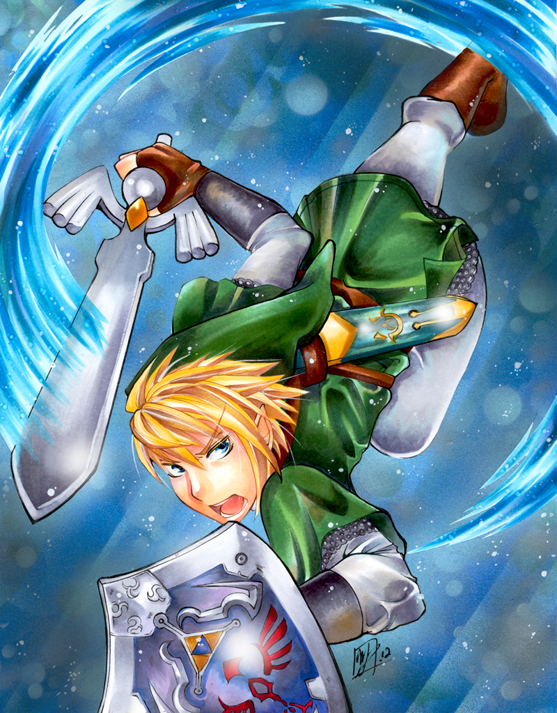 Skyward Sword: Link by MoonlightAlchemist