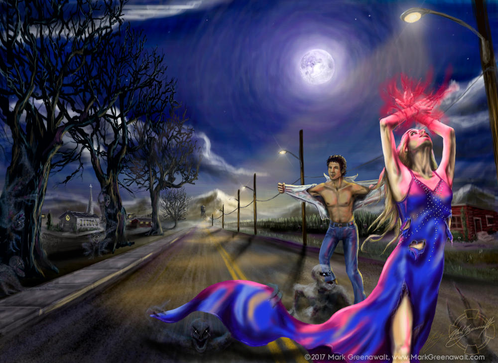 Moon Shadows by futureclassx