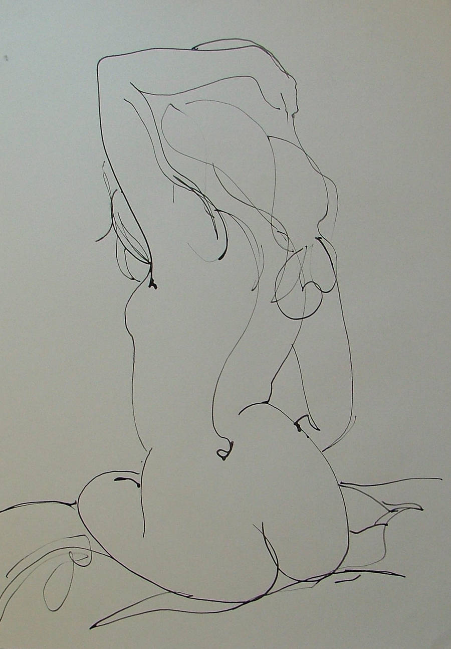 Nude back Ink by RFord-Art