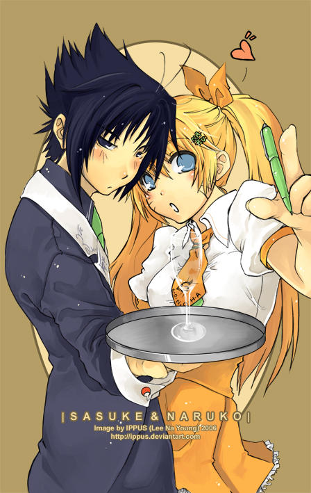 Naruto: Waiter...ess? by ippus