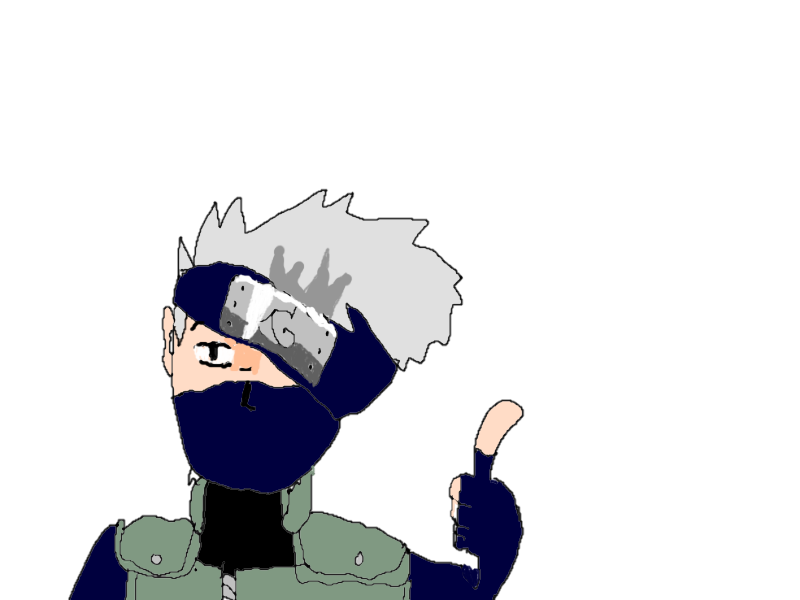 kakashi thumbs up Kakashi thumbs up
