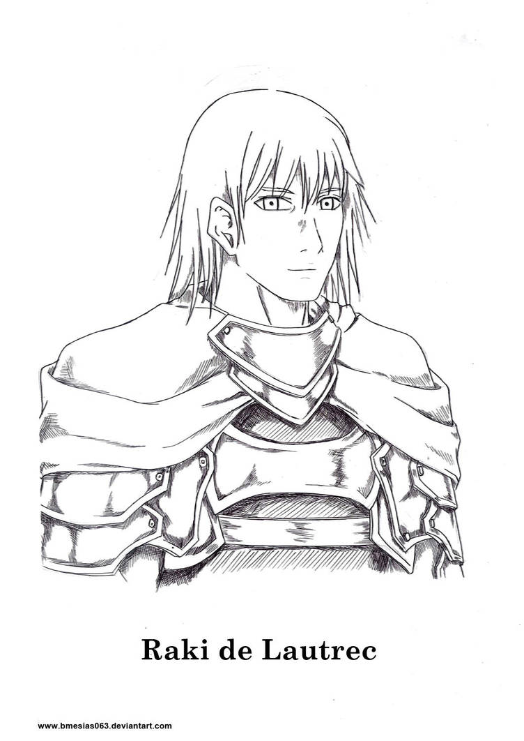 Claymore Character, and of it's fanfictions: Raki by bmesias063