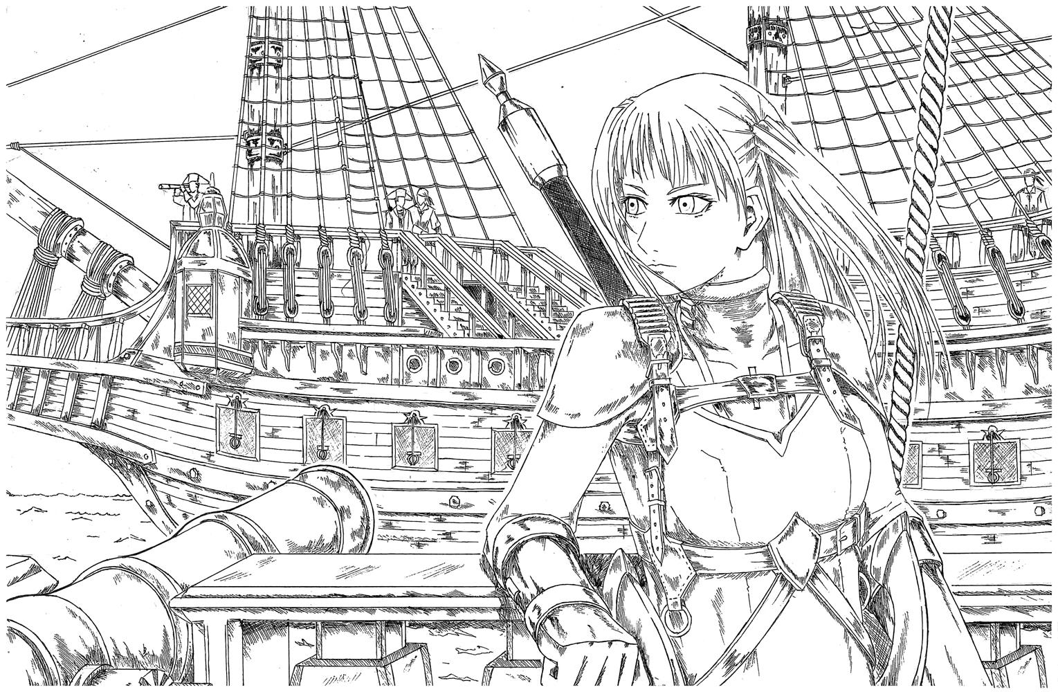 Commission: Dietrich (for Phantom Miria Trilogy) by bmesias063