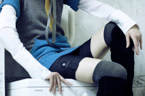 My legs :3 by palecardinal