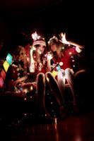 Dark Scarlet Christmas by palecardinal