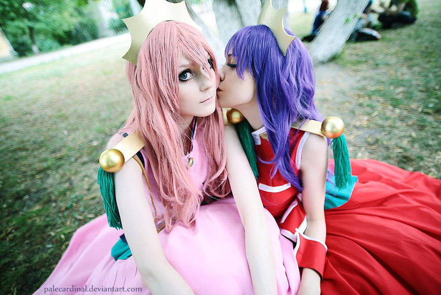 Utena + Anthy: be my Rose bride! by palecardinal