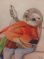 Nick and Judy by AndrejSKalin