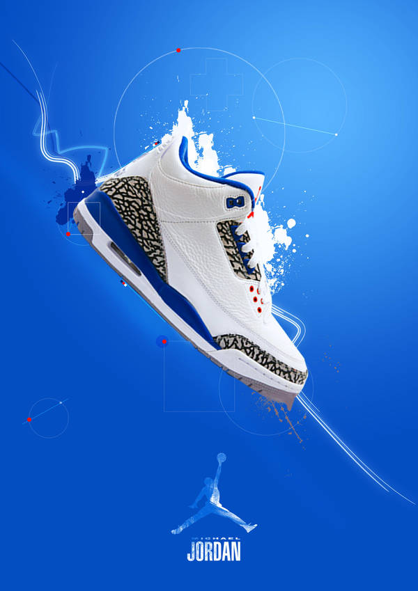 history of air jordans poster