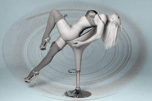 Sarah Lays back by DaveHammond