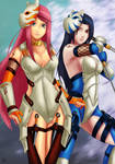 Naruto Anbu girls - Kushina and Mikoto by Amenoosa