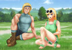 Commission: Holger x Leni by Amenoosa