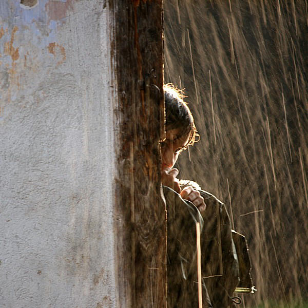 Her last summer rain by icstefanescu