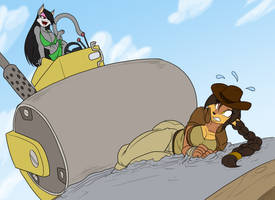Texas in Trouble by SquashedFlat