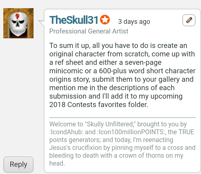 OC Open Rules! by TheSkull31 OC Open Rules! by TheSkull31