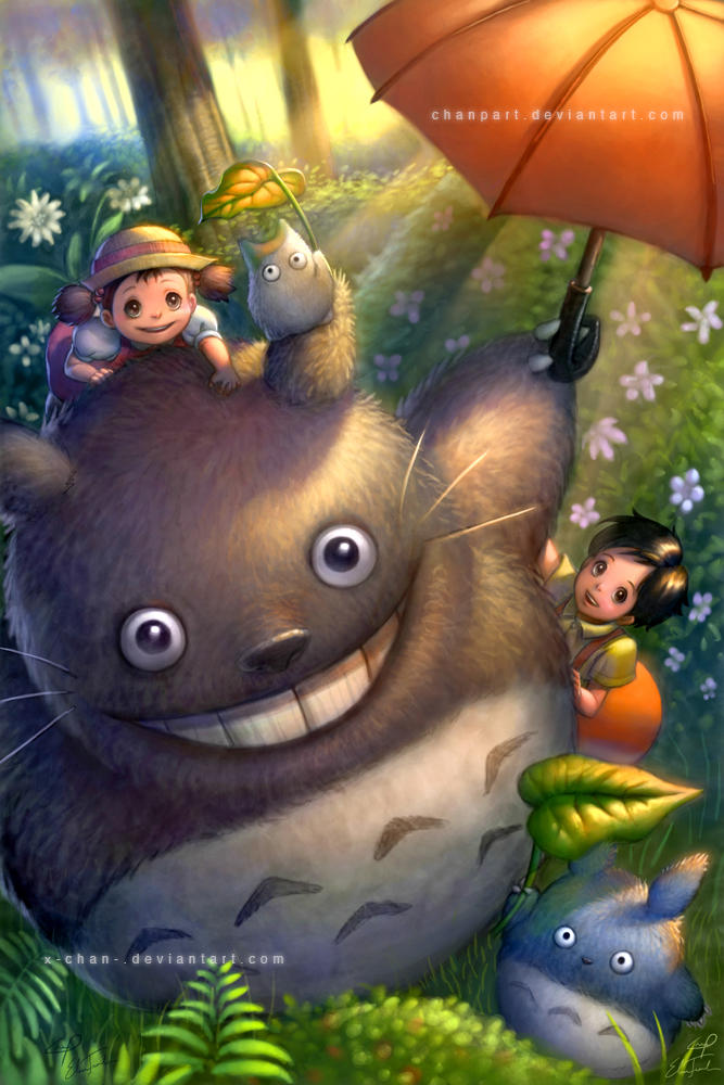 Tonari no Totoro by elisetrinh