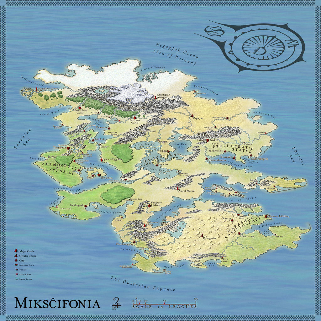 Mikscifonia: The Continent by XianPryde