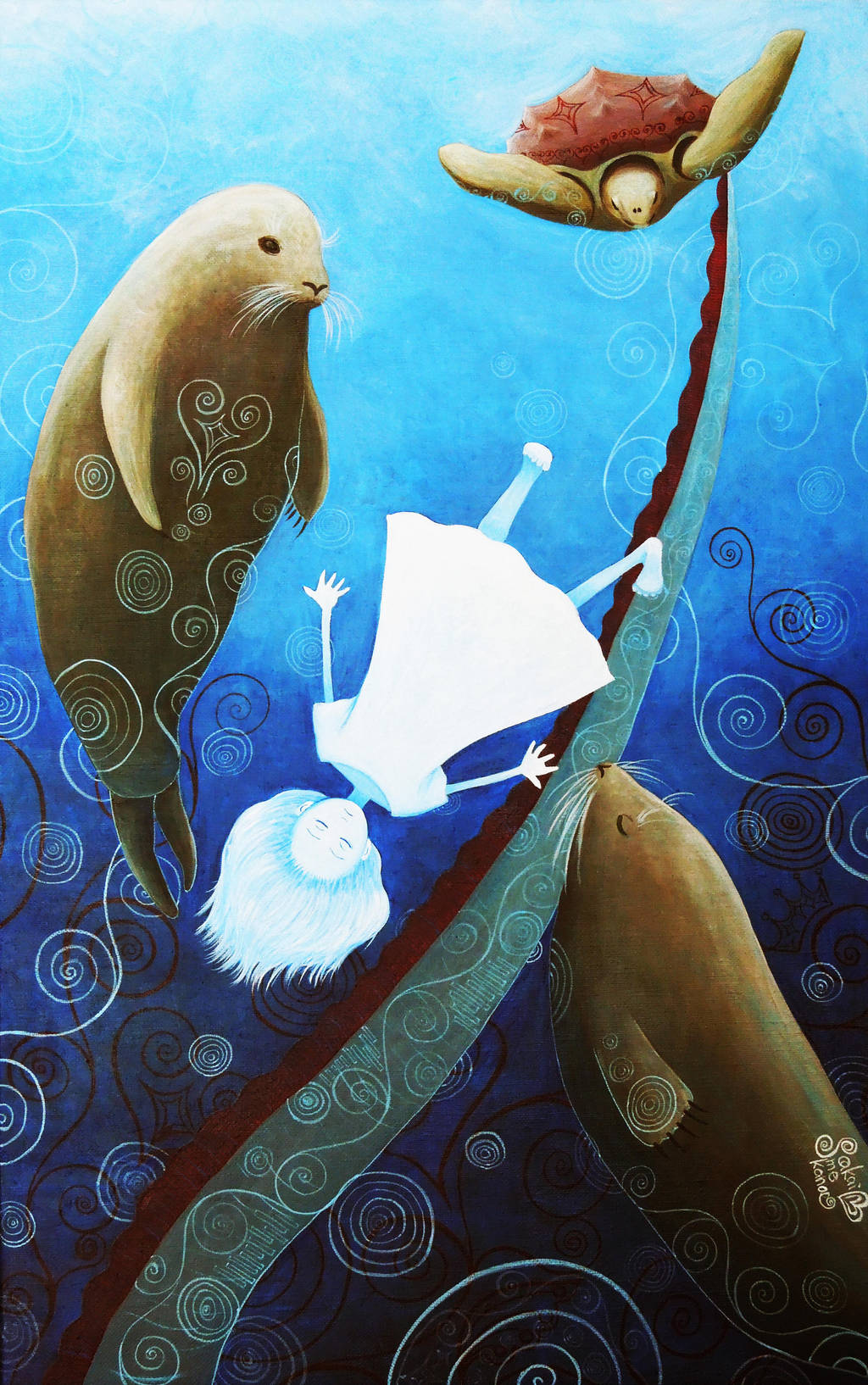 Into the sea by SakaimeKanae