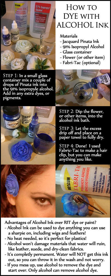 How to: Use Alcohol Dye by DugFinn