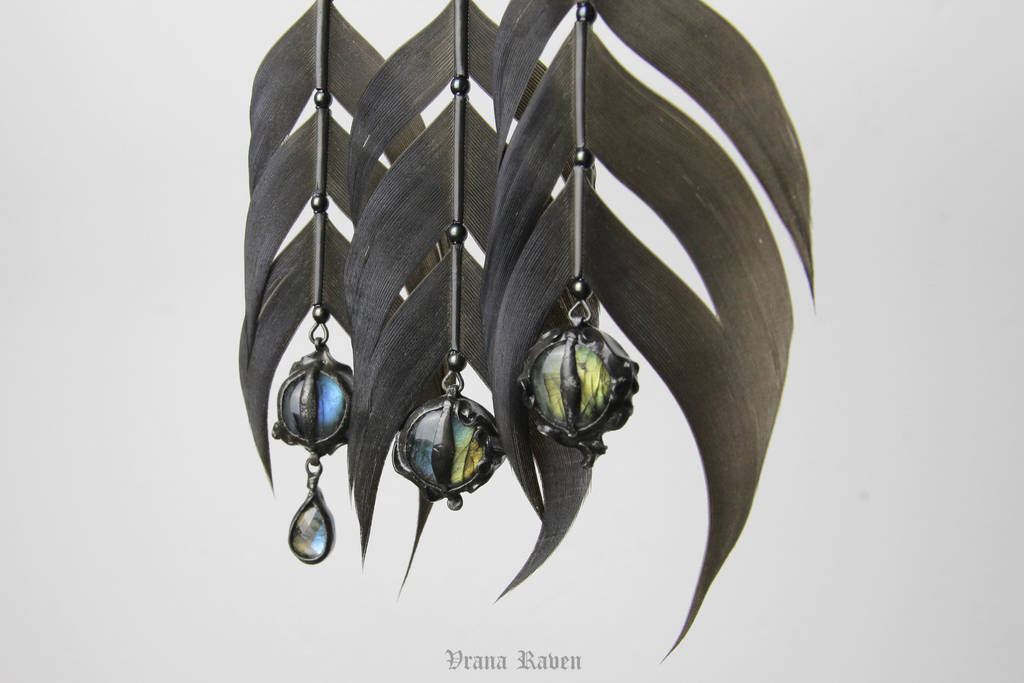 Observer earrings by omegaptera Observer earrings by omegaptera