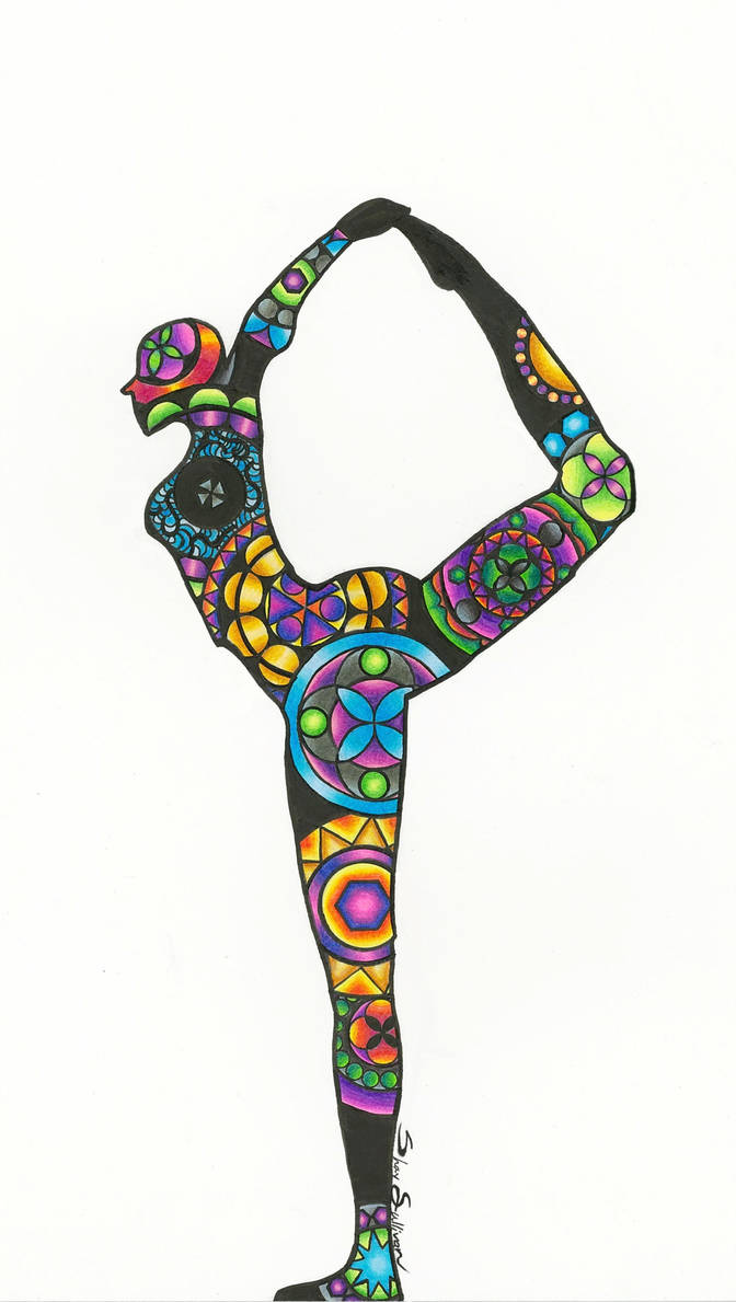 Mandala Yoga Pose by SullivanArtwork on DeviantArt