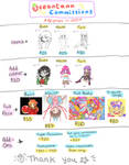 Oceantann Commissions 2015-2016 *Waitlist OPEN* by oceantann
