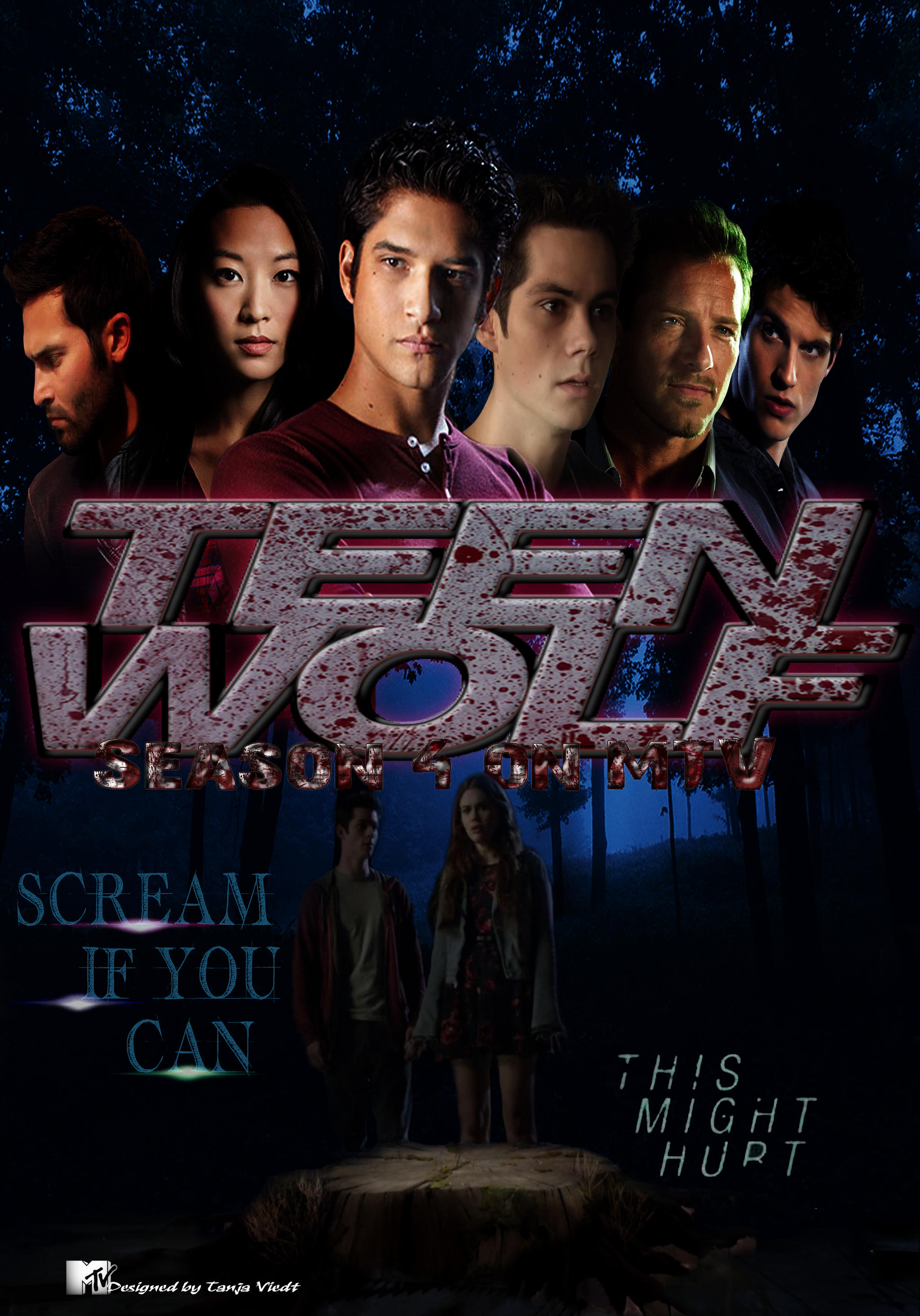 Teen Wolf Season 4 unoffical Poster by TanjaViedt on DeviantArt