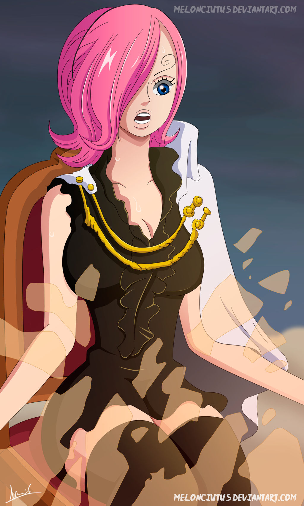 One Piece 865 - Vinsmoke Reiju by Melonciutus