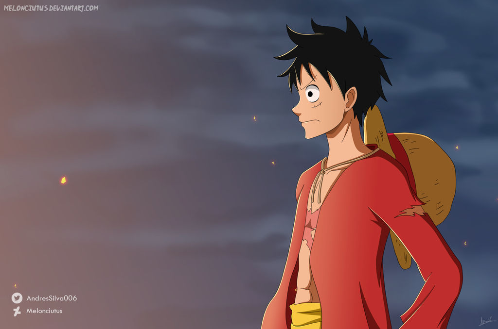 One Piece - Luffy by Melonciutus