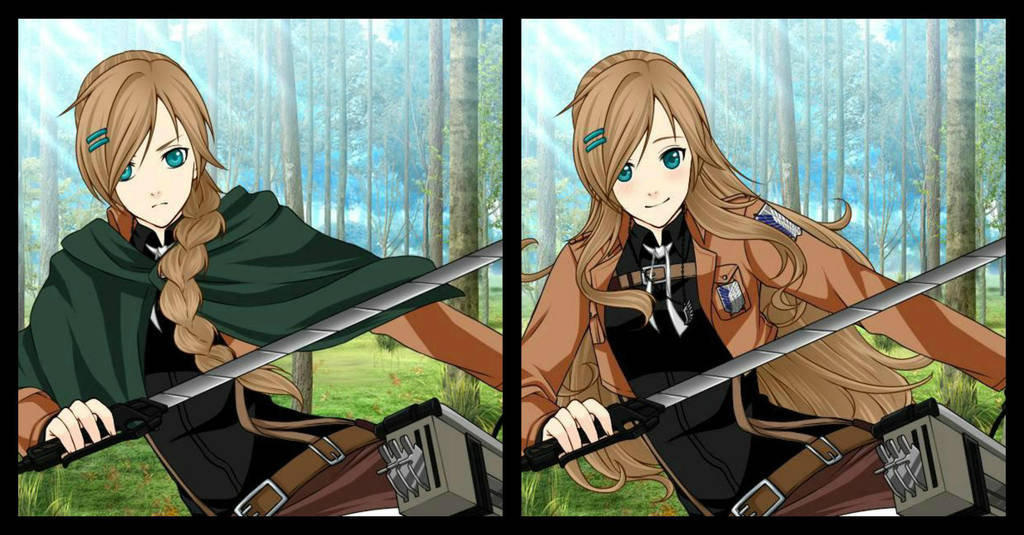 Harumi Inoue (Attack of Titans OC) by YukiSakuraHime on ... Discover more posts about attack on titan screencaps.