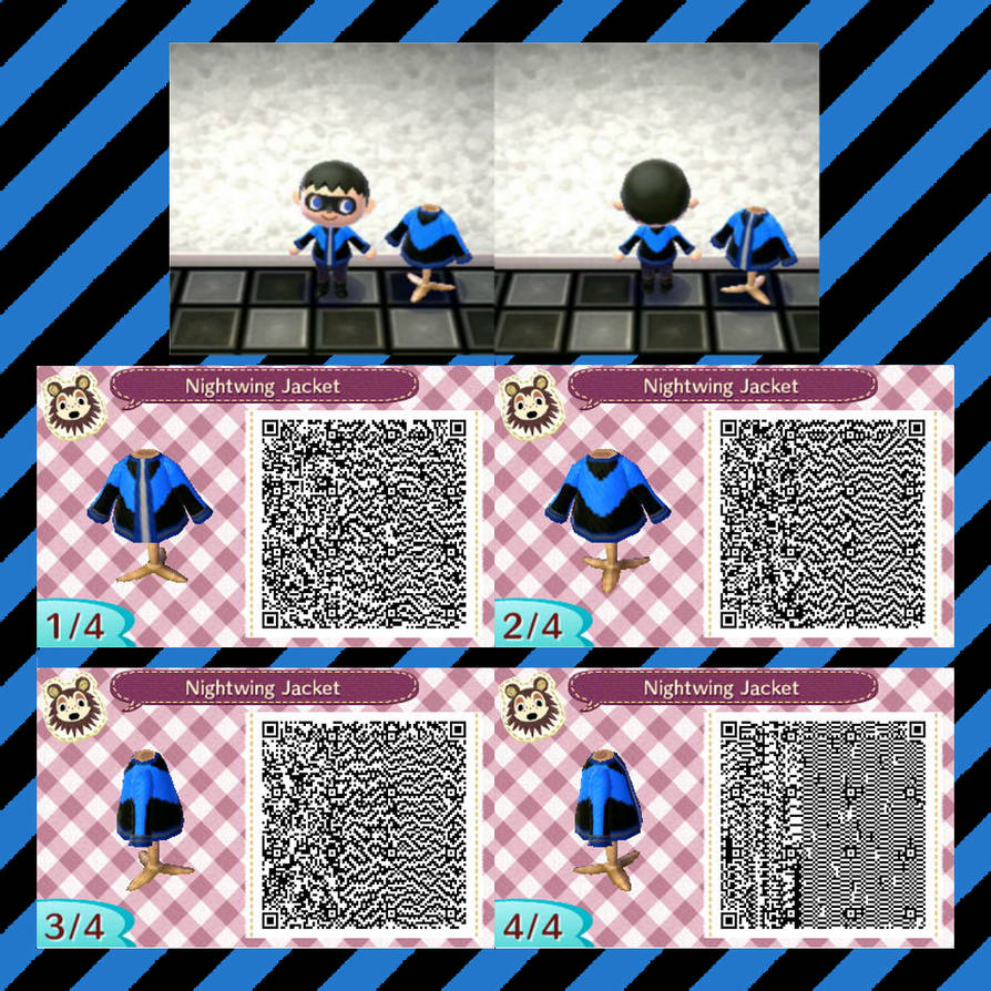 AC:NL QR Code | Nightwing Jacket by enteh on DeviantArt