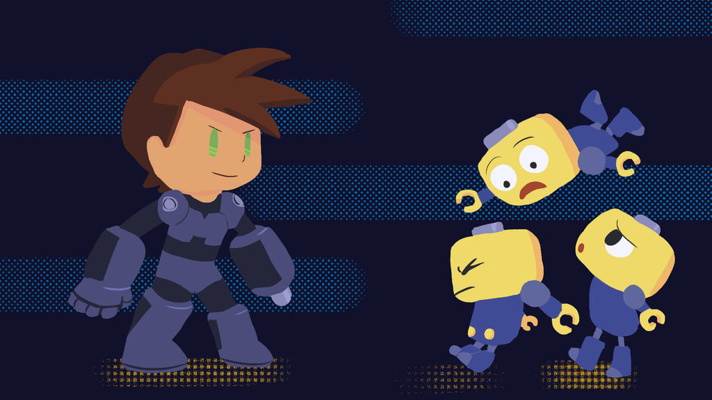 Megaman Legends by Lunaoverthecow