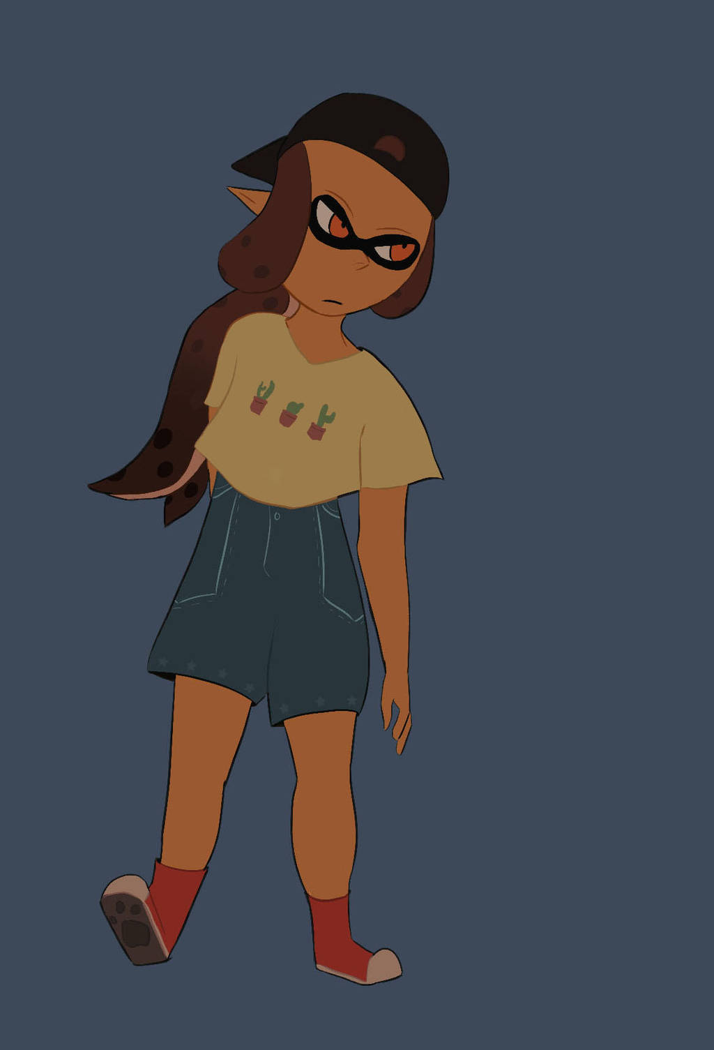 Splatoon Look by Lunaoverthecow