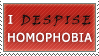 I despise Homophobia by Nocturael